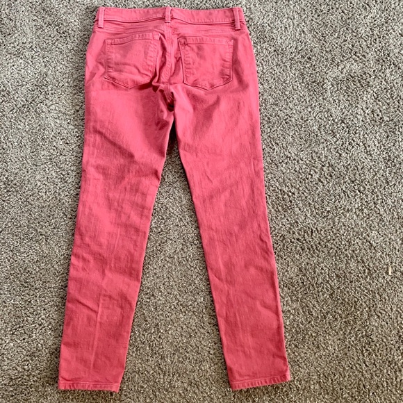 Loft 4P modern skinny pink jeans - Picture 2 of 4